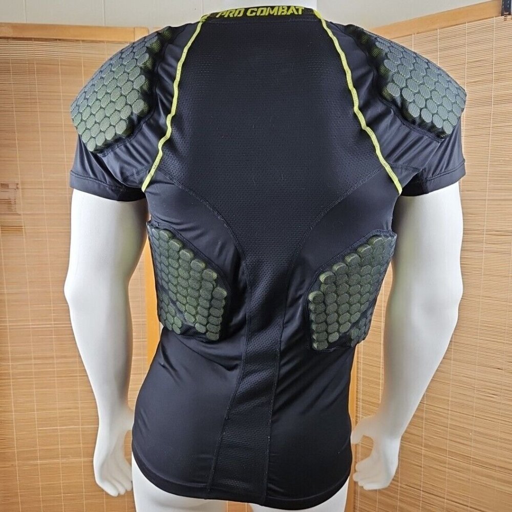 Nike Pro Hyperstrong Combat Compression Shirt Bla… - image 3